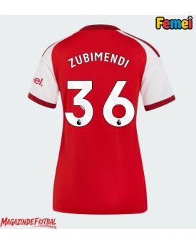 Arsenal Martin Zubimendi #36 Tricou Fotbal Replică 2026-27 Femei Acasa Arsenal Martin Zubimendi #36 Tricou Fotbal Replică 2026-27 Femei Acasa